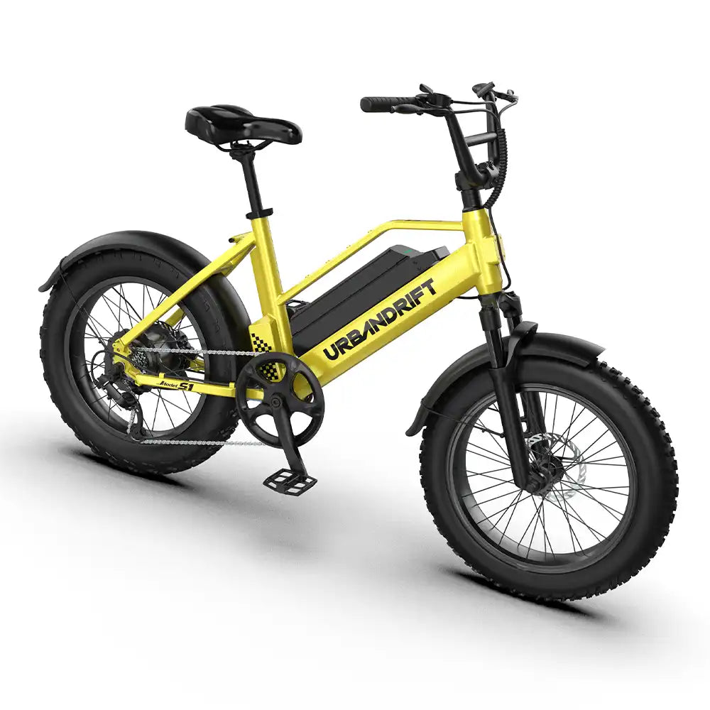 Urban Drift S1 Fat Tire eBike - 28 MPH Top Speed