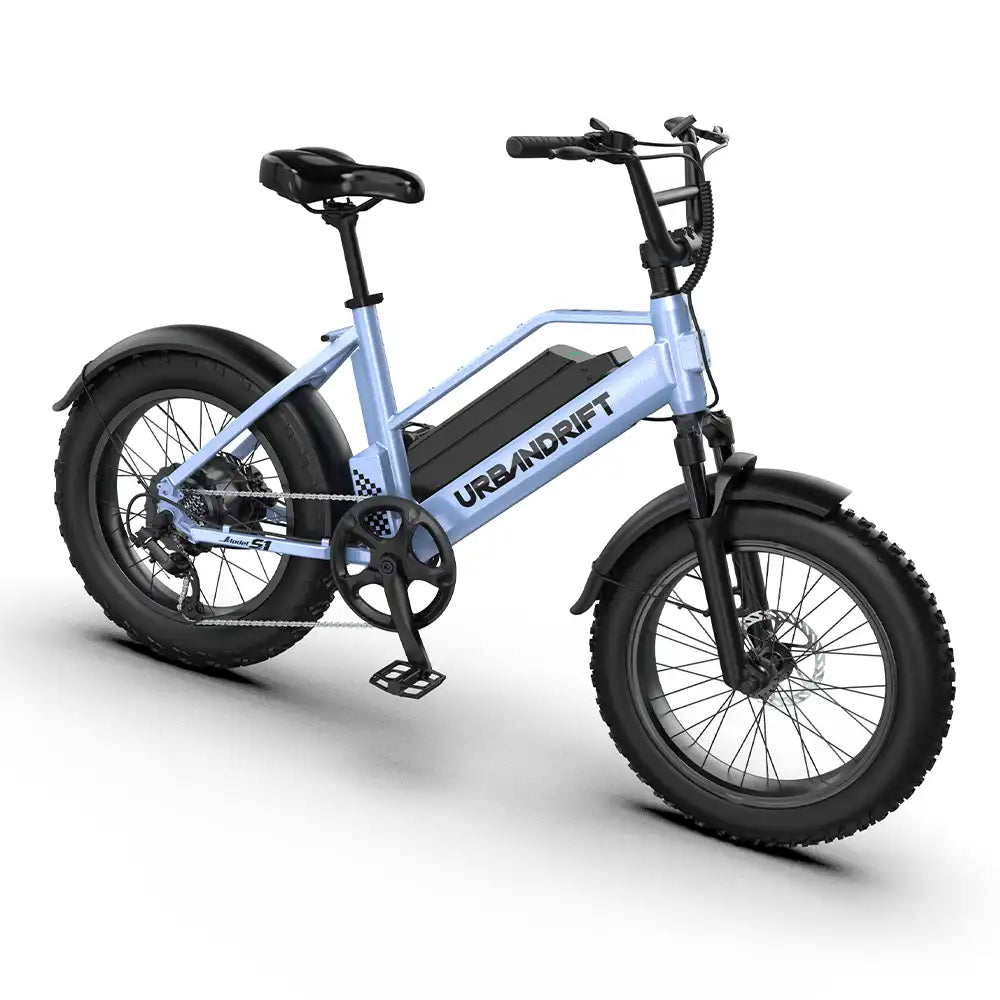 Urban Drift S1 Fat Tire eBike - 28 MPH Top Speed