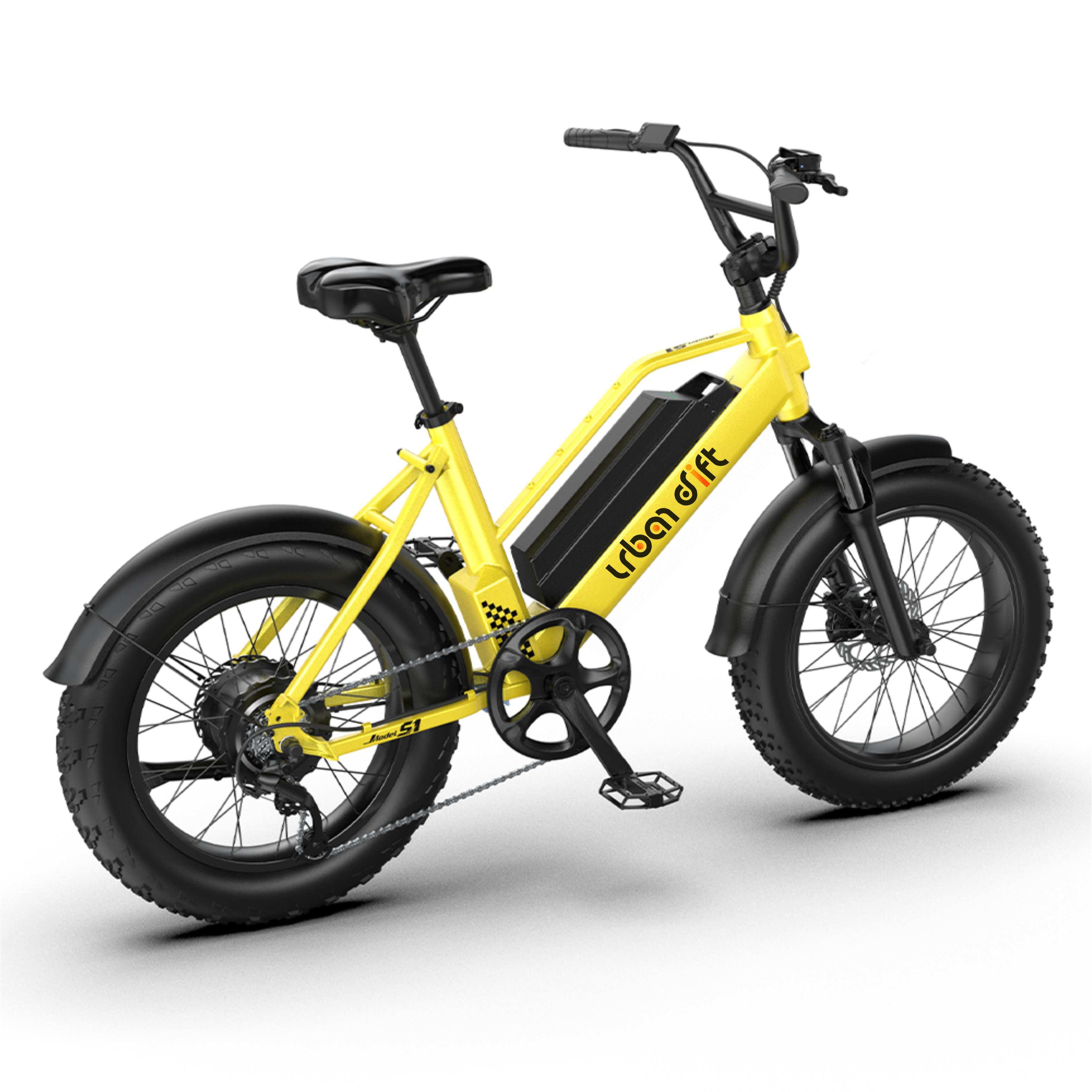 Urban Drift S1 Fat Tire eBike - 28 MPH Top Speed