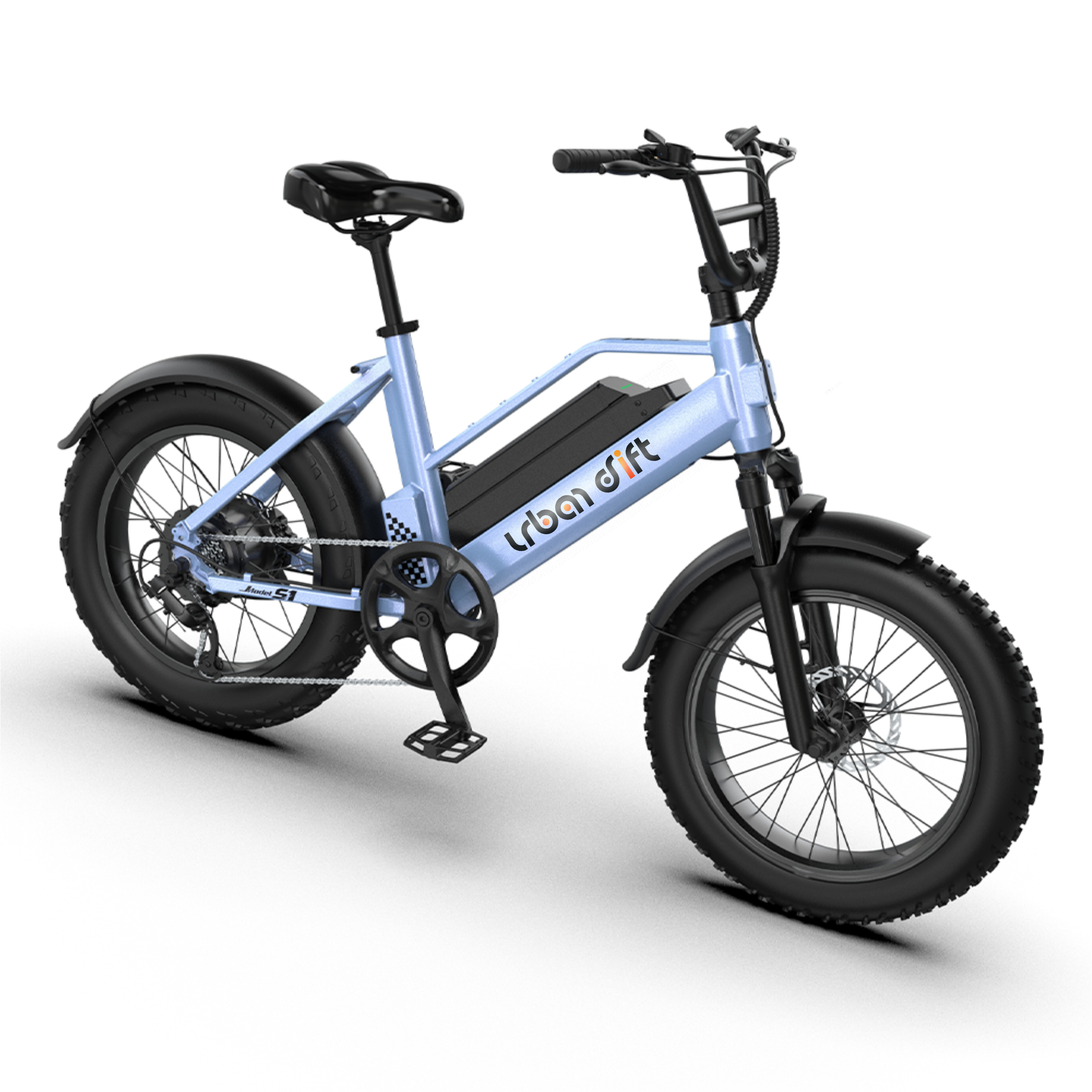 Urban Drift S1 Fat Tire eBike - 28 MPH Top Speed