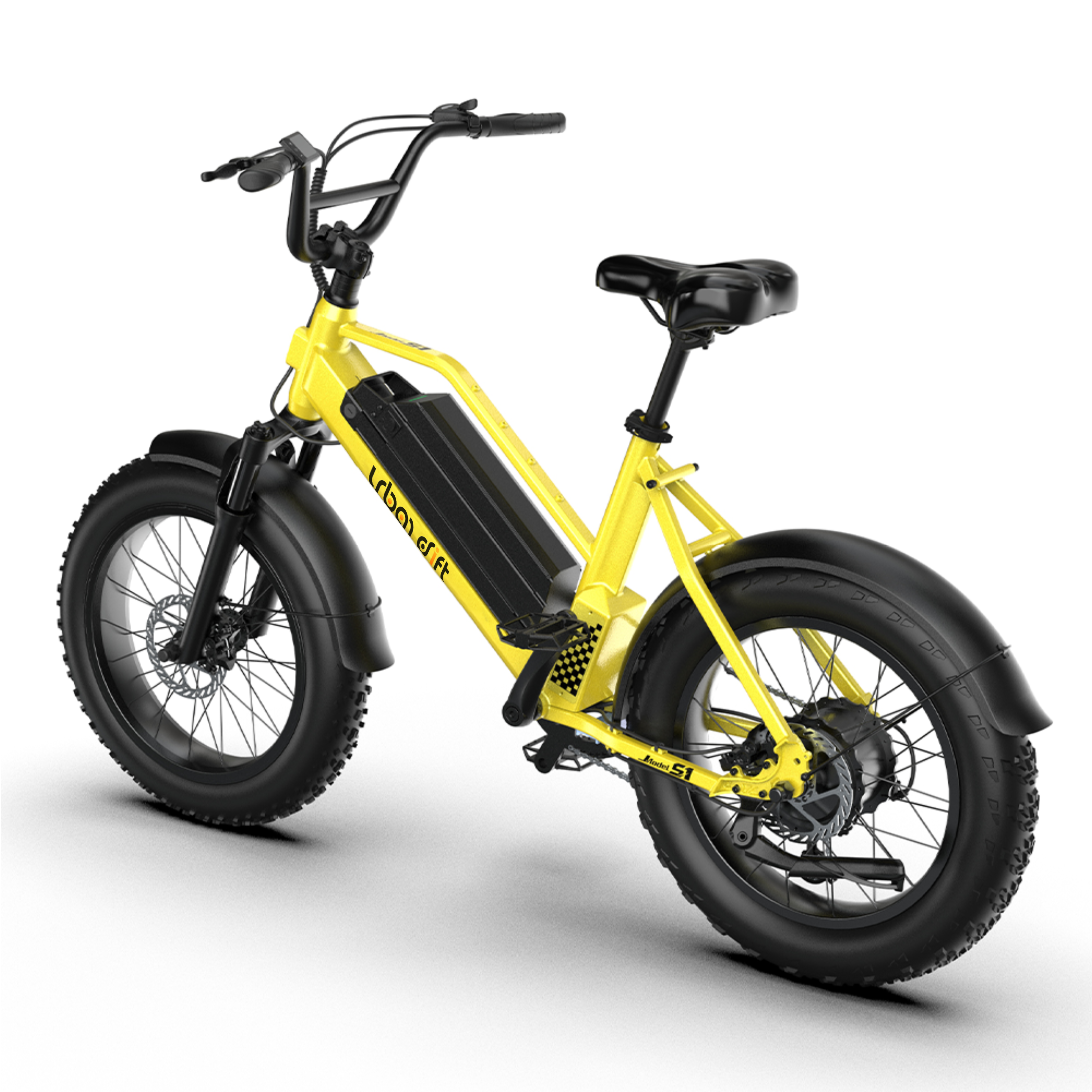 Urban Drift S1 Fat Tire eBike - 28 MPH Top Speed